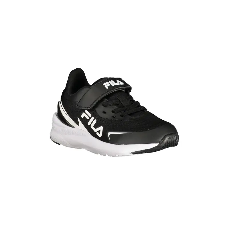 Sneakers Unisex Nere Stampa Logo Nero miniatura 2