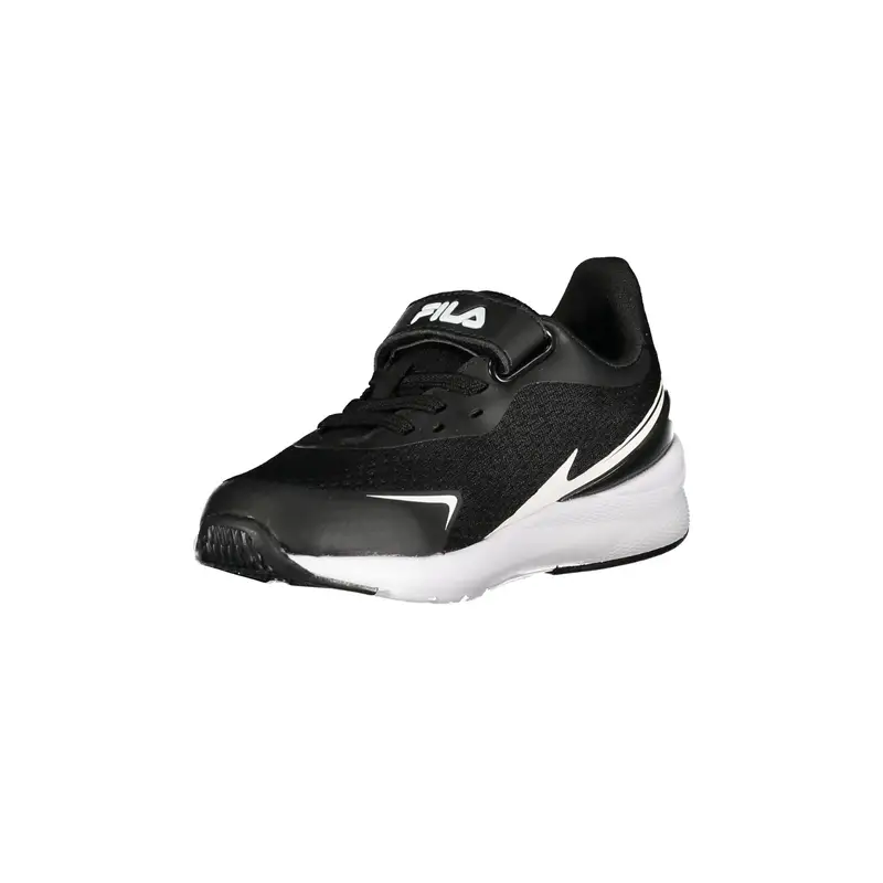Sneakers Unisex Nere Stampa Logo Nero miniatura 3