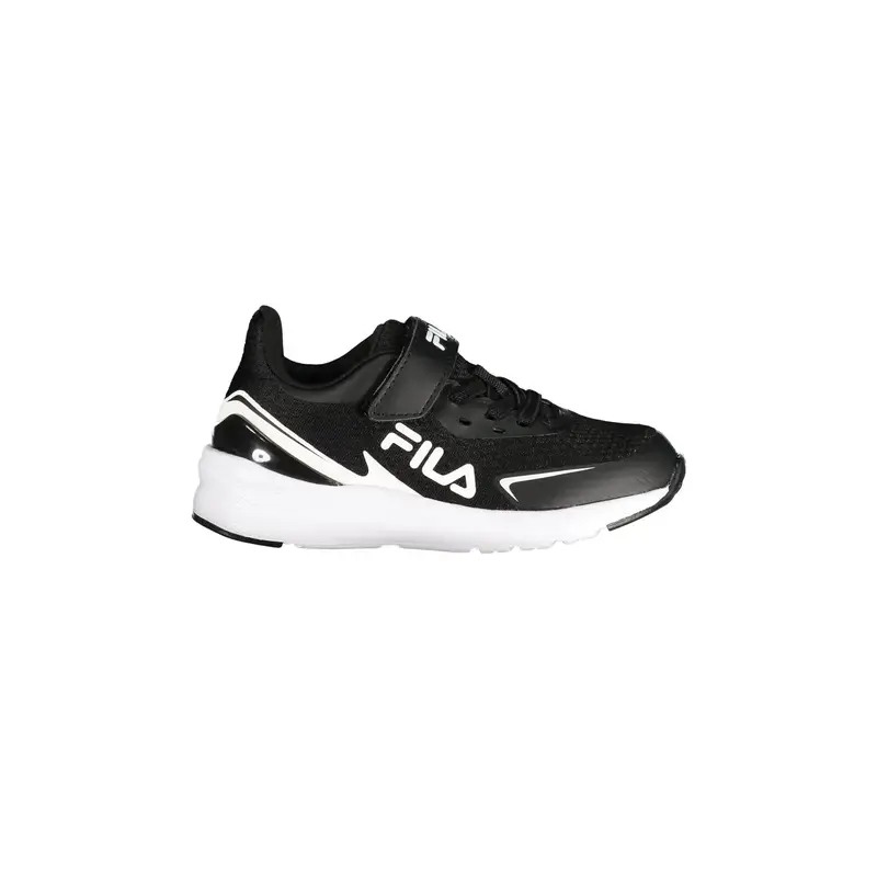 Sneakers Unisex Nere Stampa Logo Nero