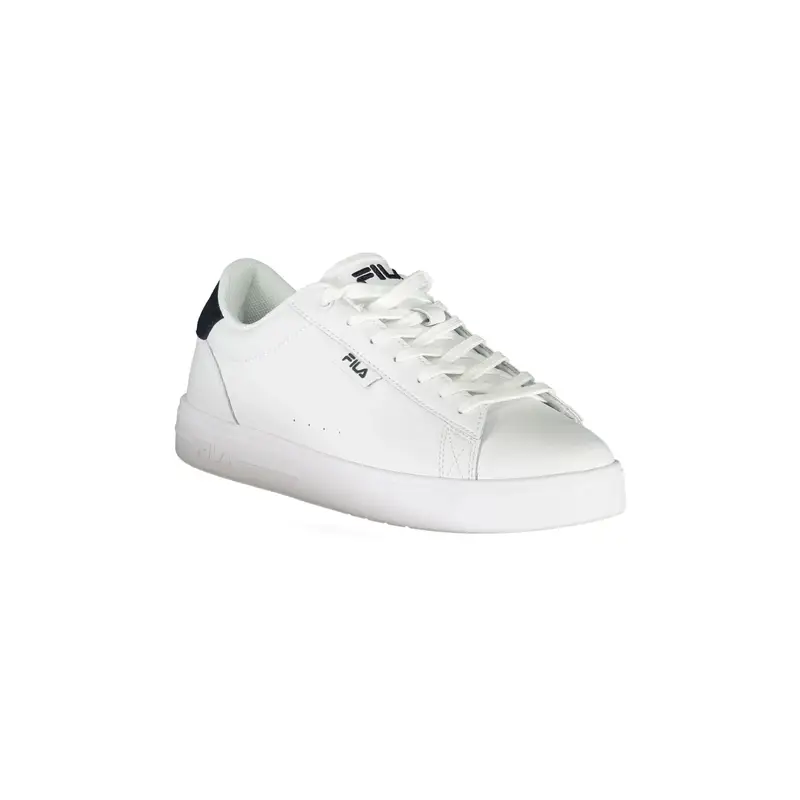 Sneakers Uomo Bianche Ricamo Bianco miniatura 2