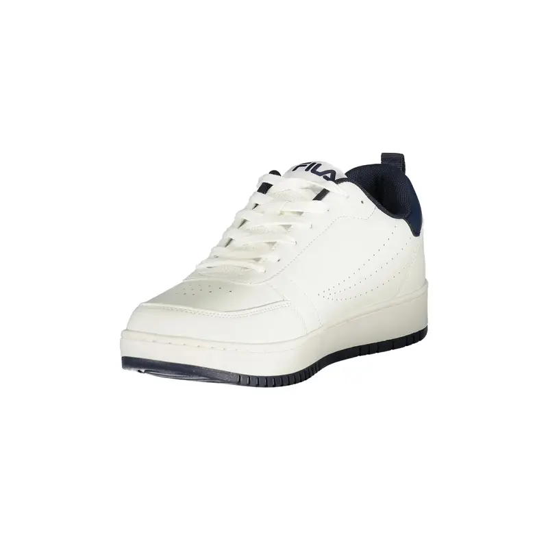 Sneakers Uomo Bianche Ricamo Bianco miniatura 3