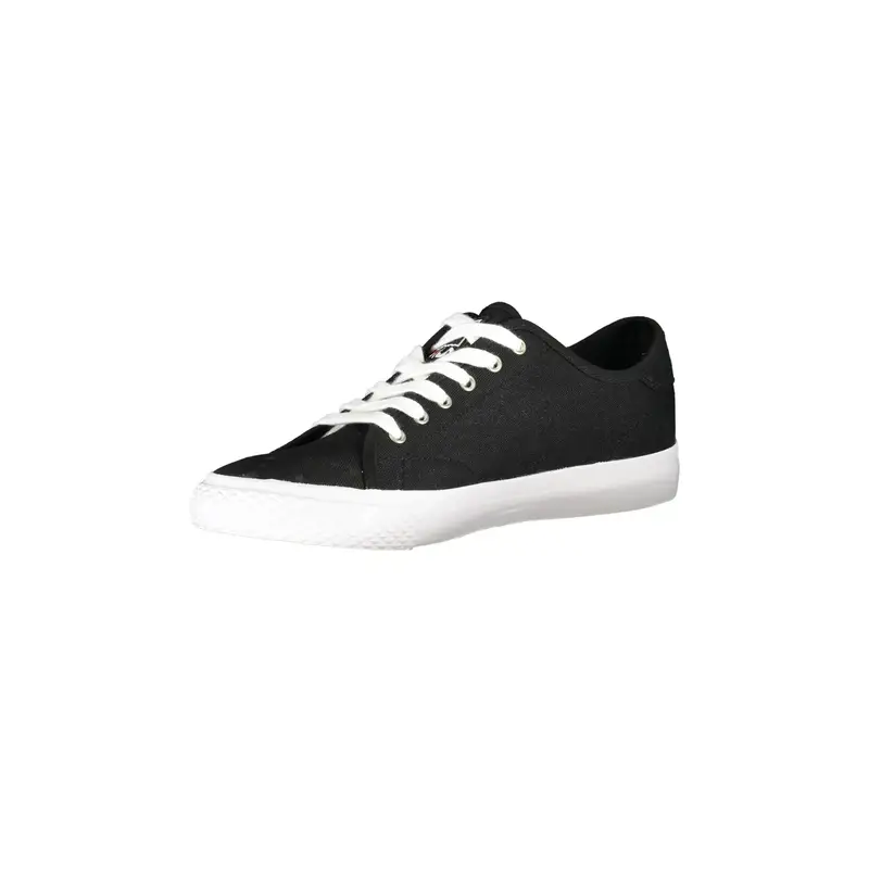 Sneakers Uomo Nere Ricamo Nero miniatura 3