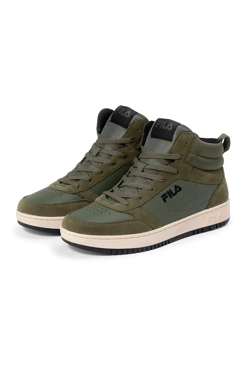 Sneakers verde FILA REGA S MID [VERDE] miniatura 2