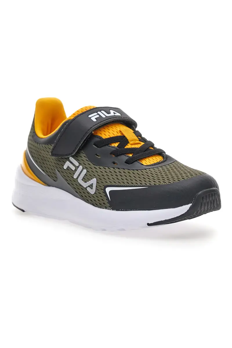 Sneakers verdi con dettagli gialli e strap Fila FFK0076 [OLIVE] miniatura 2