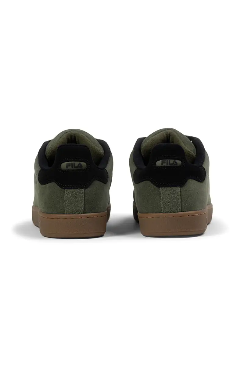 Sneakers verdi in suede con dettagli neri Fila FFM0437 [OLIVE] miniatura 5
