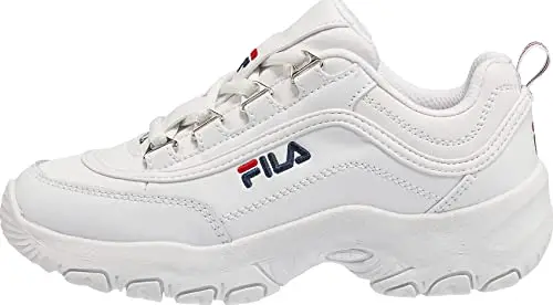 Fila Strada Low Kids, Sneaker Unisex - Bambini e ragazzi, Bianco, 33 EU miniatura 2