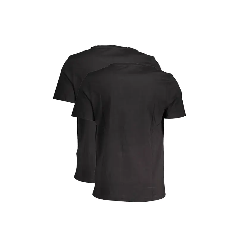 Fila T-shirt Uomo Nero 4060656 miniatura 2