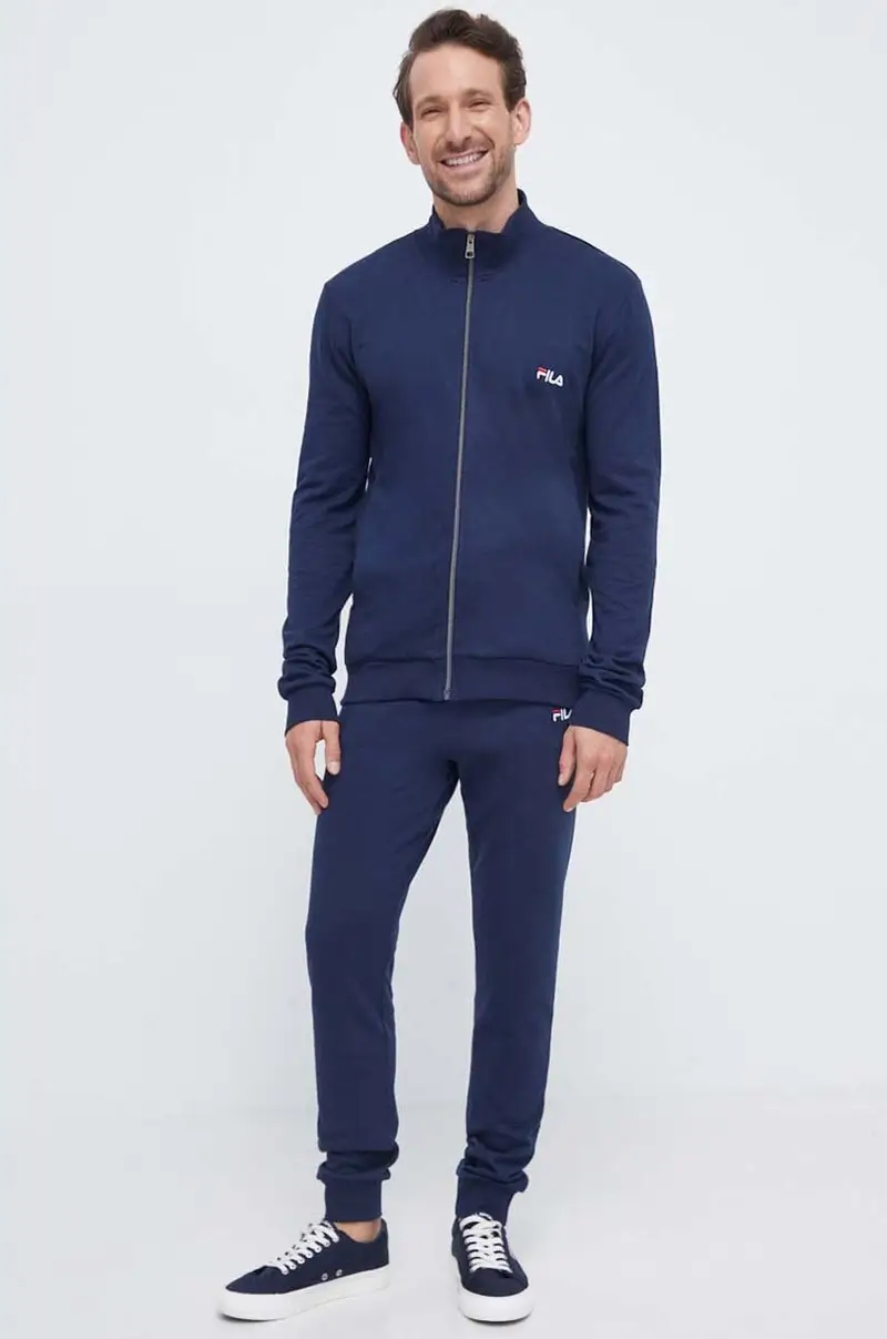 tuta in lana Blu navy