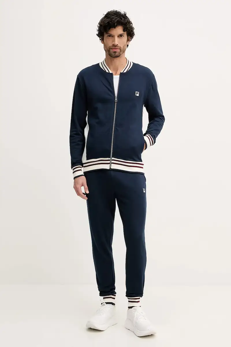 tuta in lana Blu navy