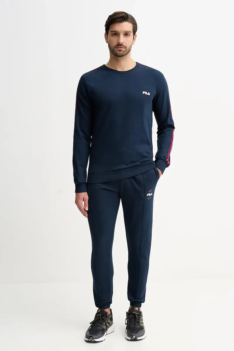 tuta in lana Blu navy