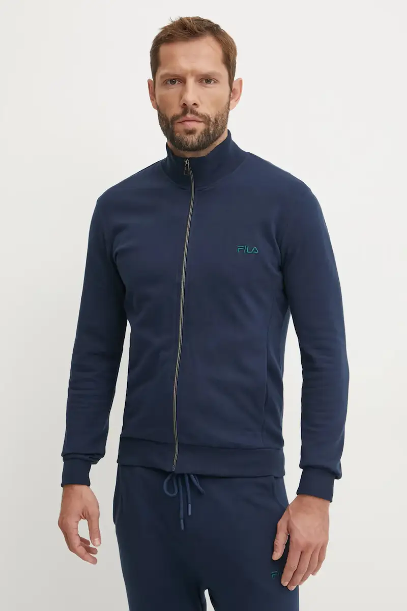 tuta in lana colore blu navy FPW1196 miniatura 2