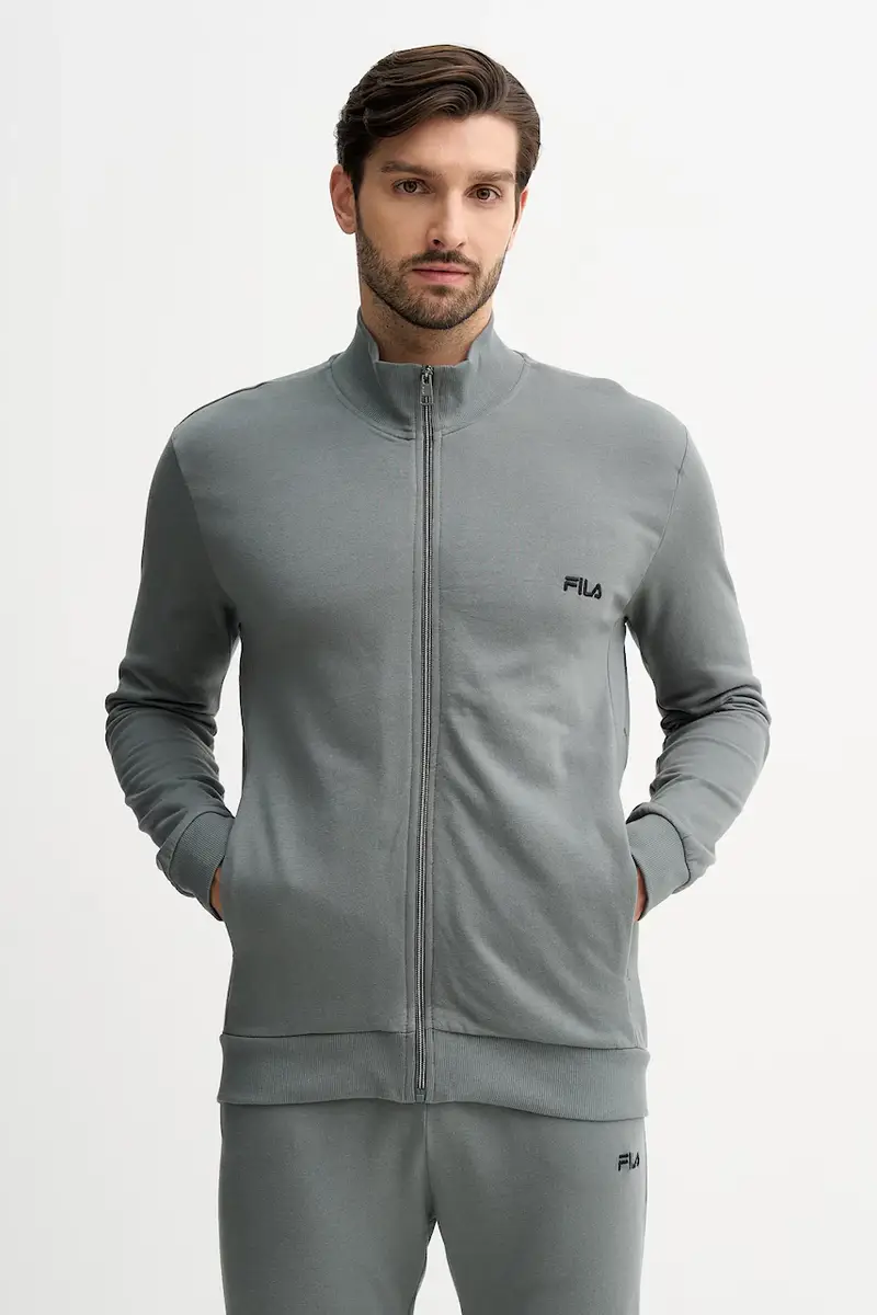 tuta in lana Grigio miniatura 3