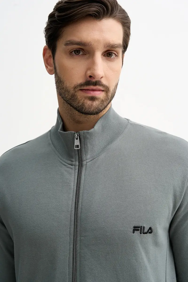 tuta in lana Grigio miniatura 5