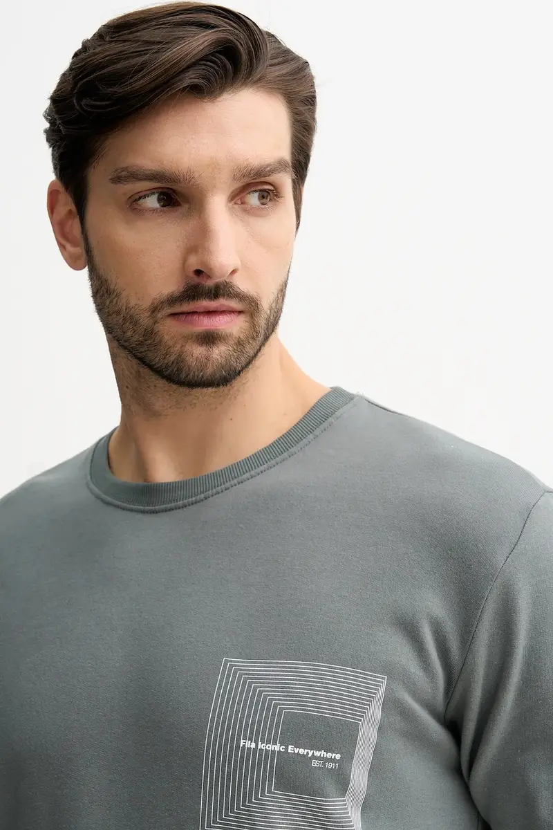 tuta in lana Grigio miniatura 5