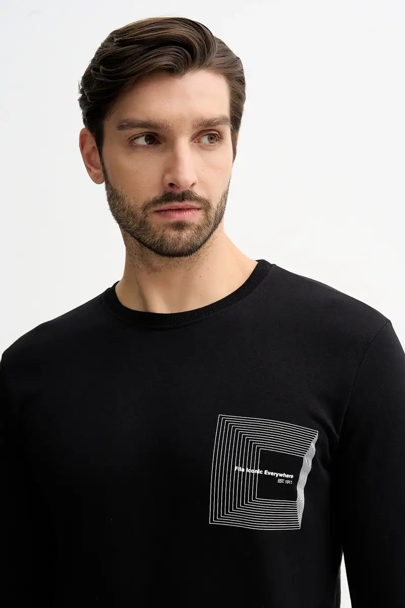 tuta in lana Nero miniatura 5