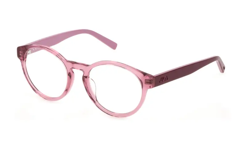 Fila Unisex VFI218  09AH Montature da vista Acetato Rosa  Pantos