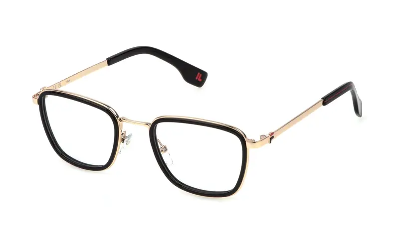 Fila Unisex VFI718V  700 Montature da vista Metallo Nero  Squadrata