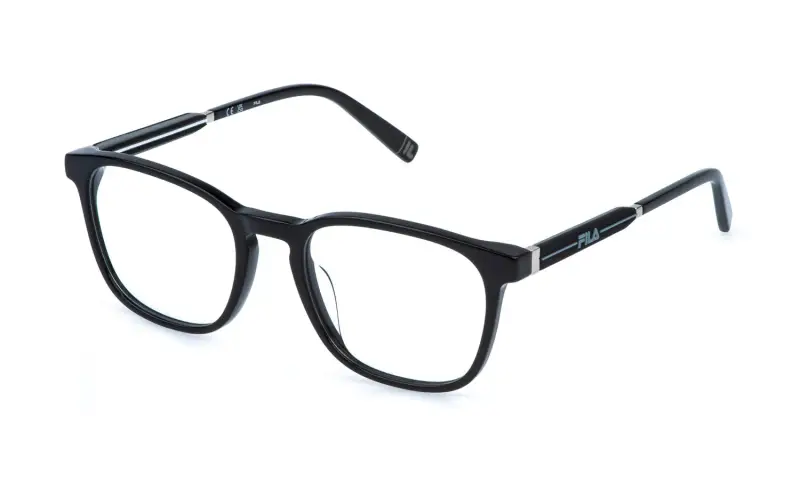 Uomo Fila VFIA96 700Y Montature da vista Acetato Nero Squadrata