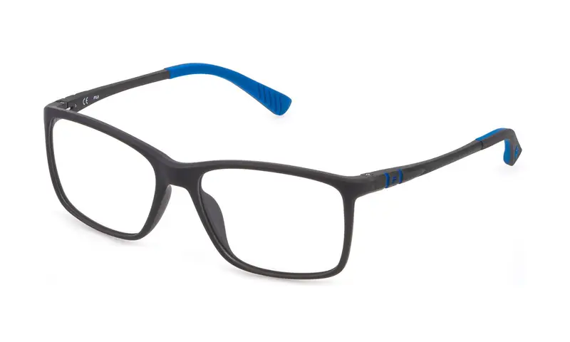 Fila Uomo VFI028  0R43 Montature da vista Iniettato Grigio  Squadrata