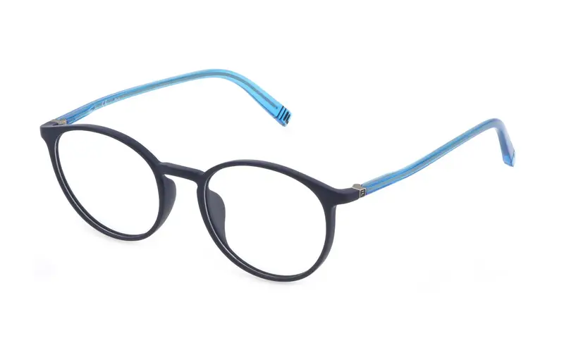 Fila Uomo VFI201 07SF Montature da vista Iniettato Blu Pantos miniatura 2