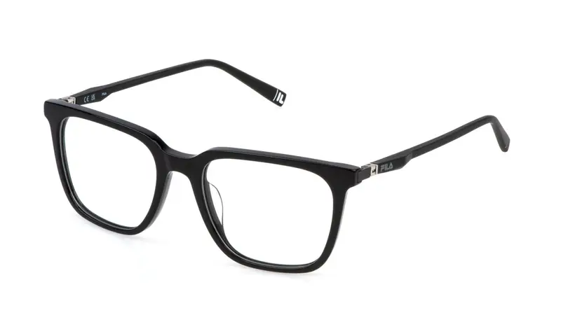 Fila Uomo VFI876  700 Montature da vista Acetato Nero  Squadrata