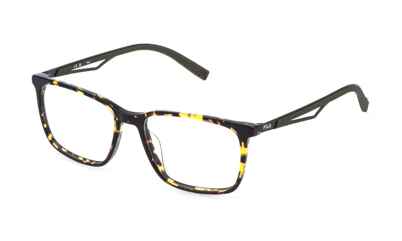 Fila Uomo VFI995  779 Montature da vista Acetato Havana  Squadrata