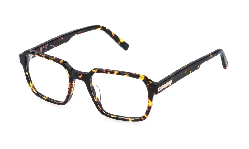 Fila Uomo VFI998  779 Montature da vista Acetato Havana  Geometrica