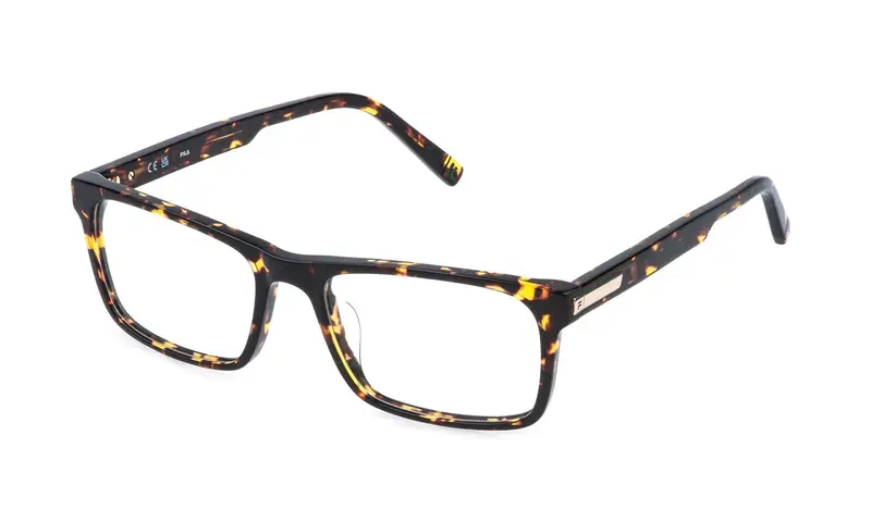 Fila Uomo VFI999  779 Montature da vista Acetato Havana  Squadrata