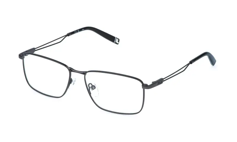 Uomo VFIA97 0627 Montature da vista Metallo Grigio Squadrata