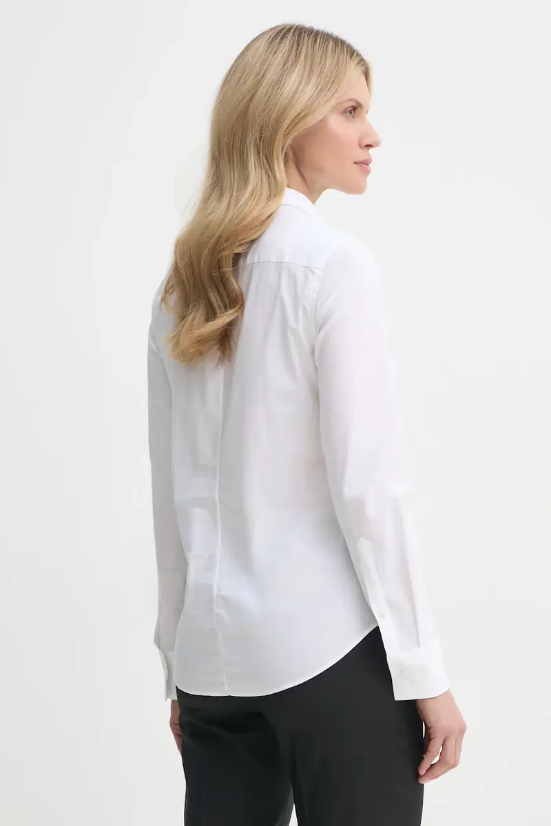 camicia donna colore beige 29100 Bianco miniatura 3