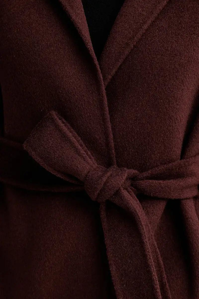 cappotto in lana colore marrone 32512 miniatura 5