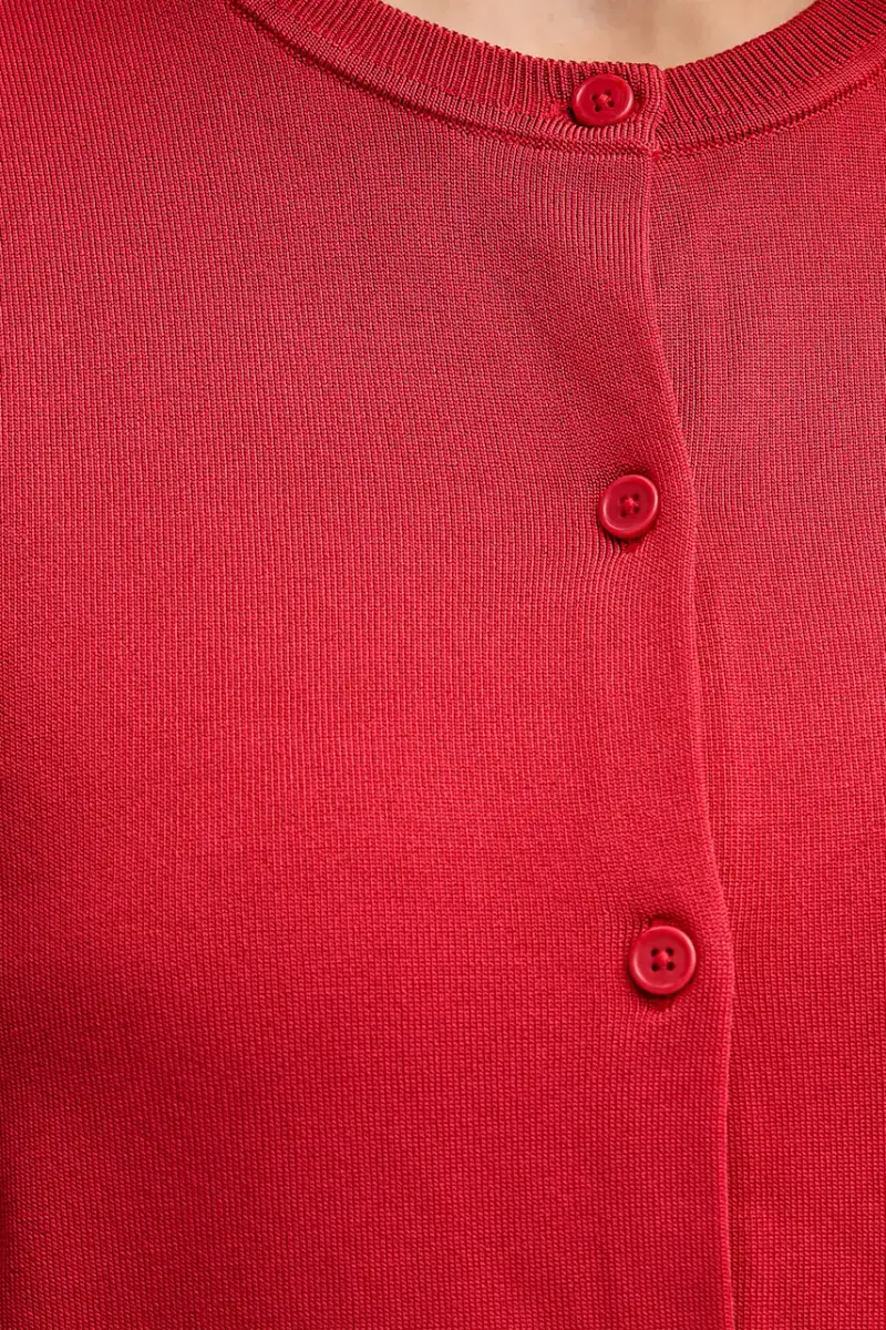 Filippa K Cardigan Donna Rosso 3667239 miniatura 5