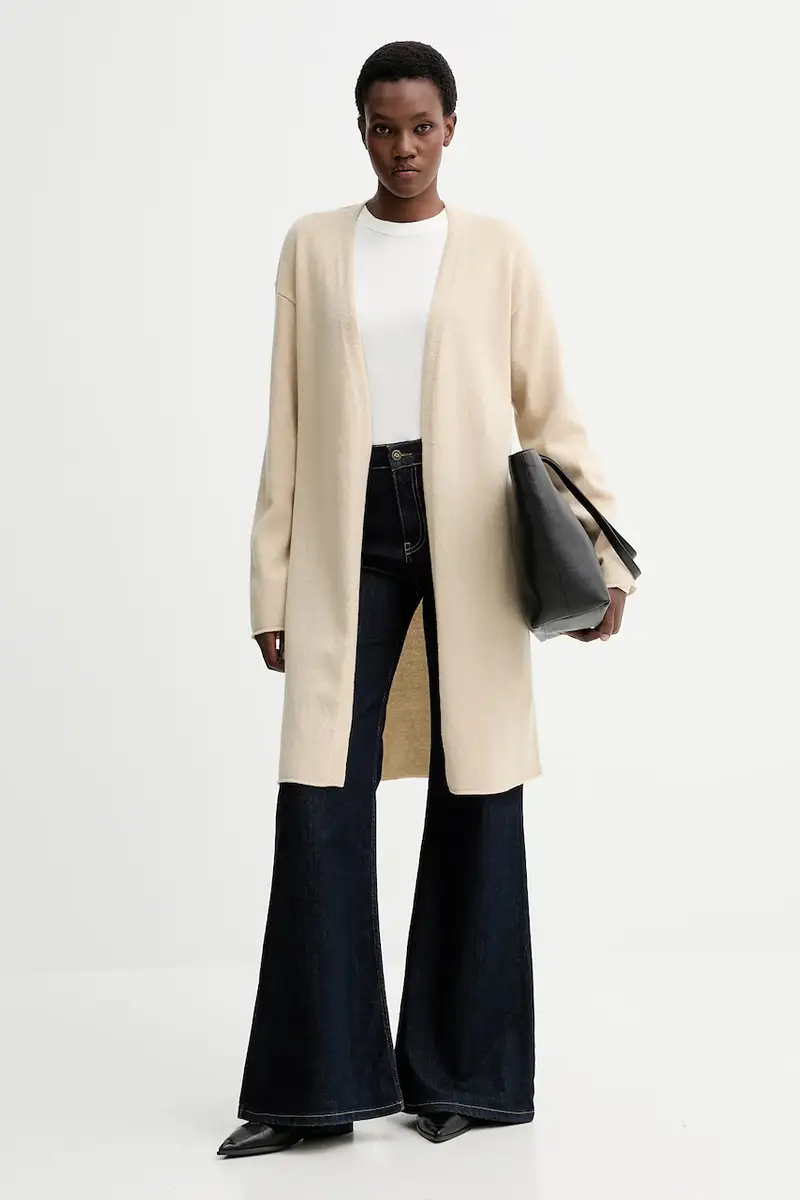 Filippa K Cardigan Donna Beige 3765698 miniatura 2