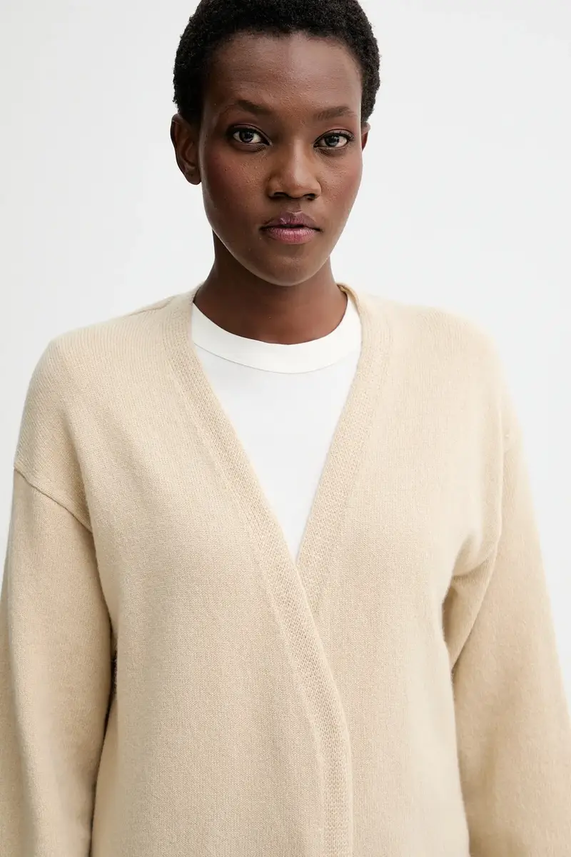 Filippa K Cardigan Donna Beige 3765698 miniatura 4