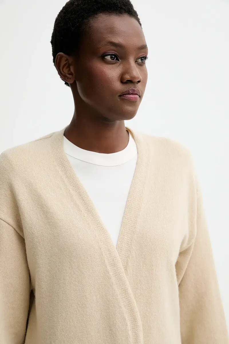 Filippa K Cardigan Donna Beige 3765698 miniatura 5