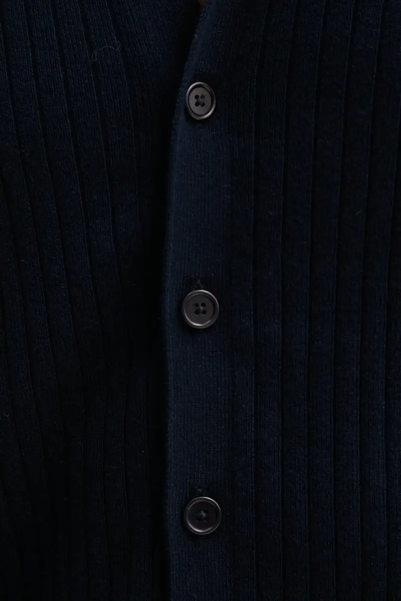 Filippa K Cardigan Uomo Blu 3133465 miniatura 5
