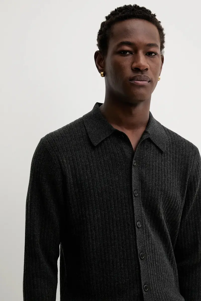 Filippa K Cardigan Uomo Blu 3770042 miniatura 4