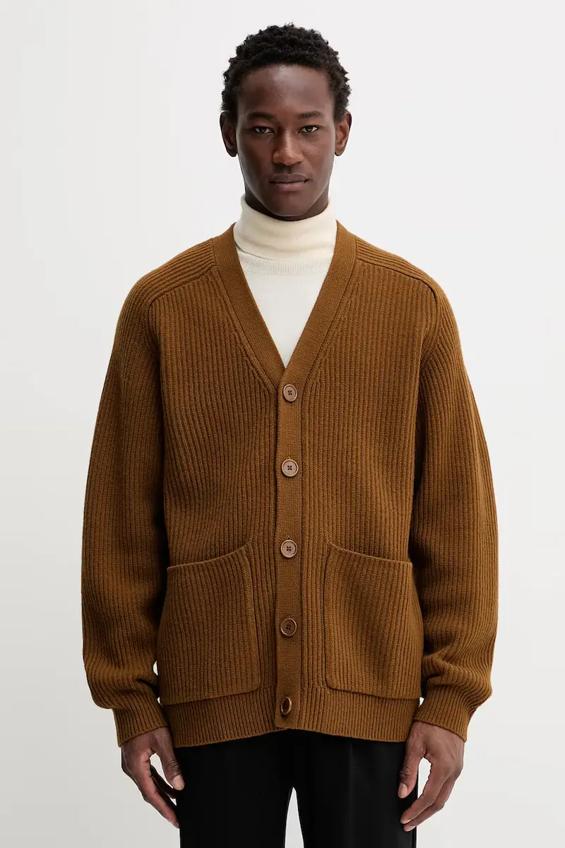 Filippa K Cardigan Uomo Marrone 3772296