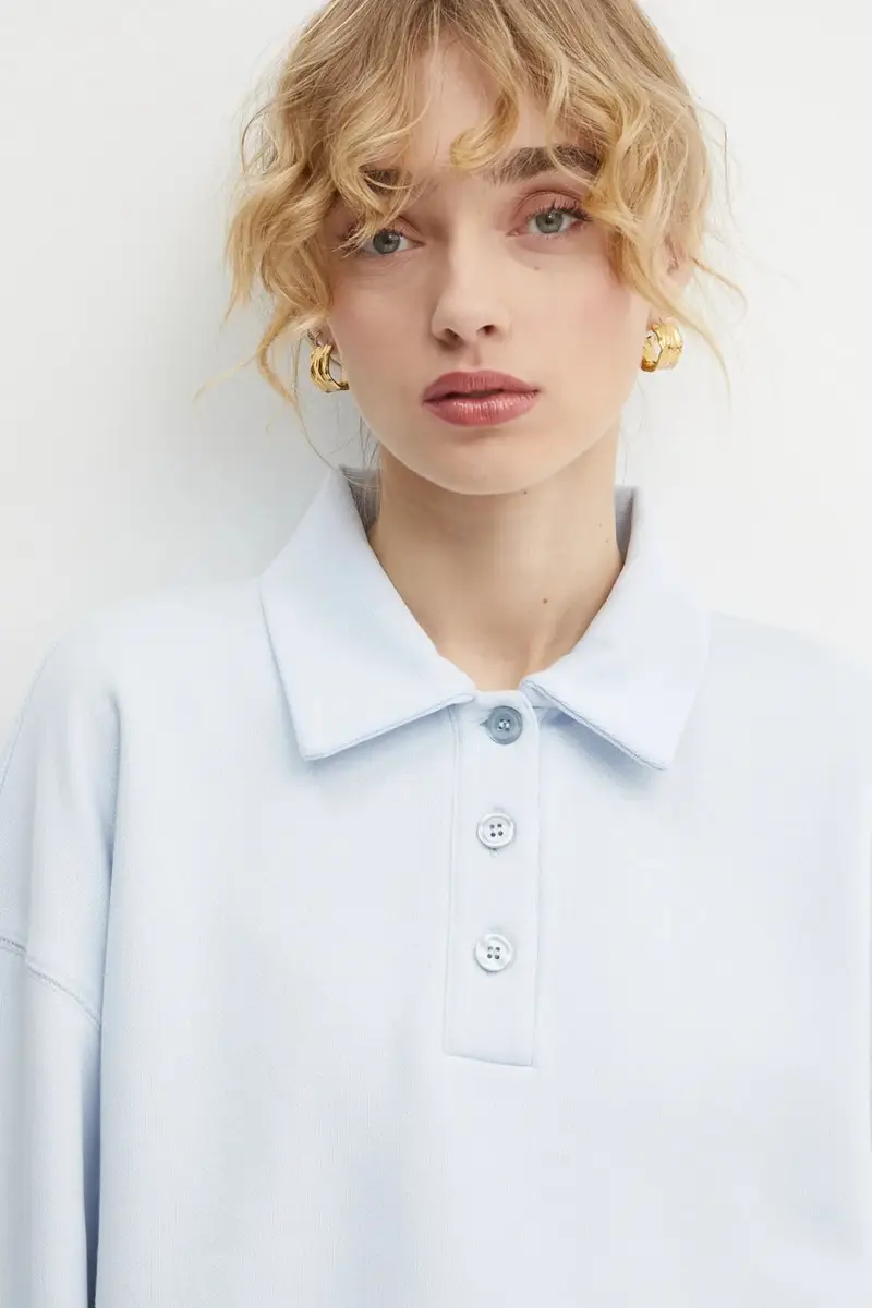 felpa donna colore blu 31369 miniatura 4