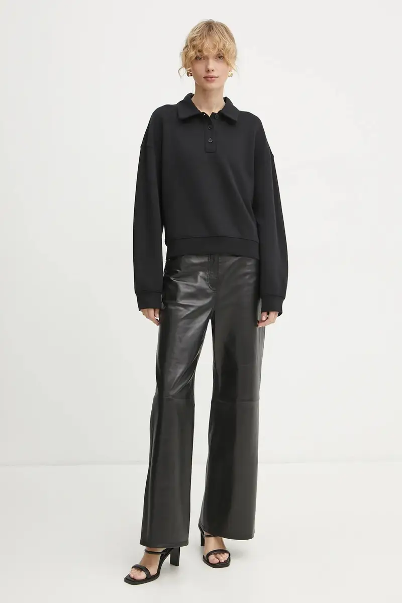 felpa donna colore nero 31369 miniatura 2