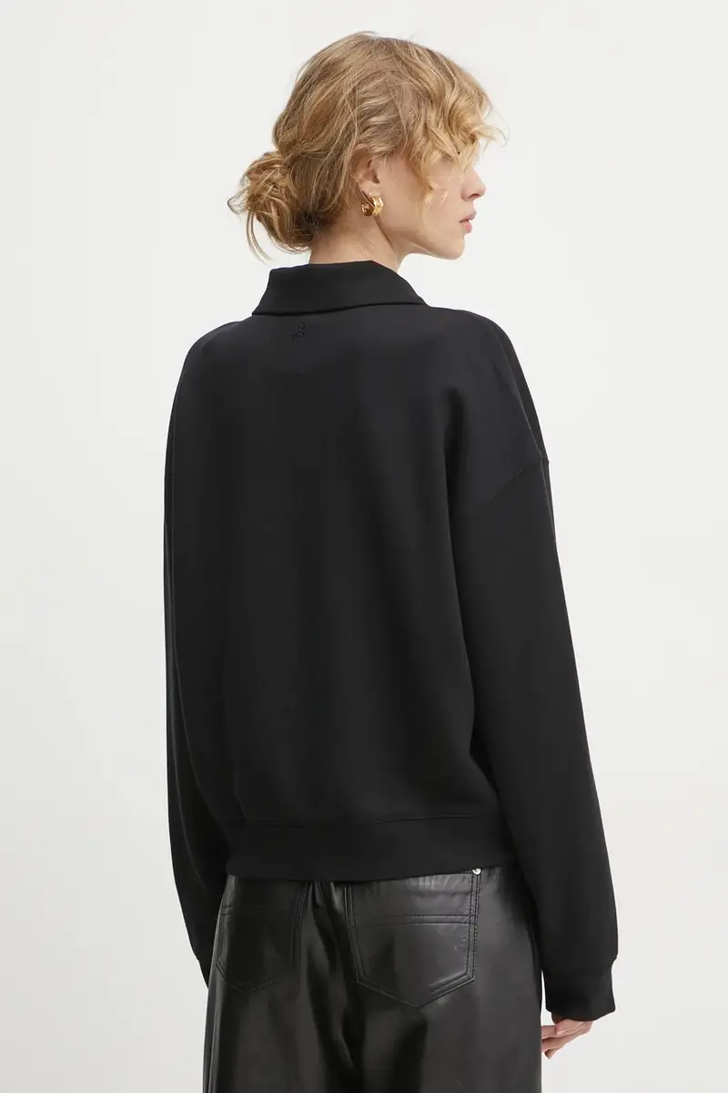 felpa donna colore nero 31369 miniatura 3