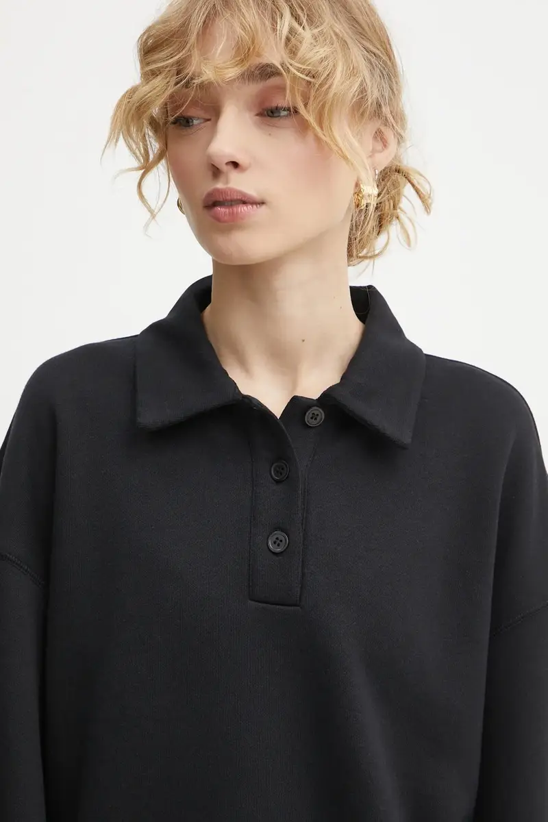 felpa donna colore nero 31369 miniatura 4