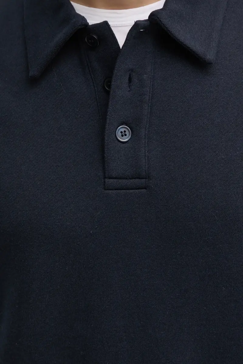 felpa uomo colore blu navy 31166 miniatura 5