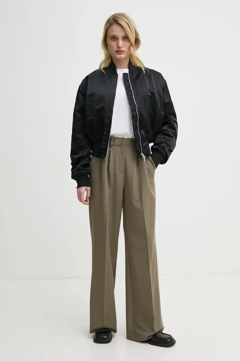 giacca bomber colore nero 31568 miniatura 2