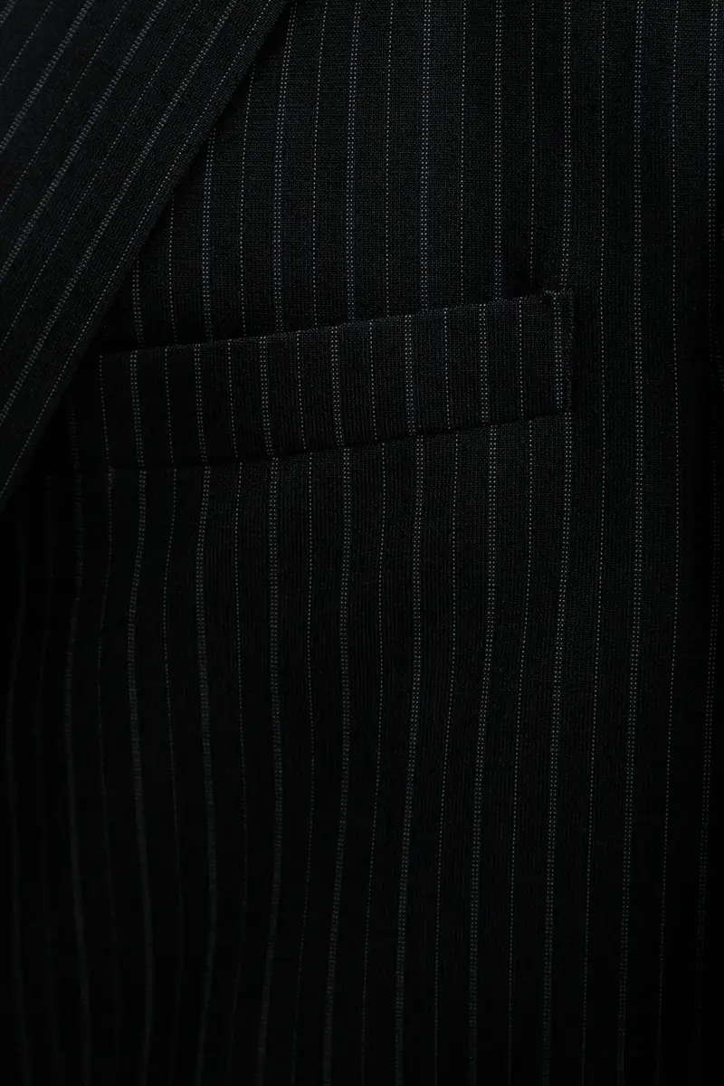 giacca con lana colore nero 31998 miniatura 5