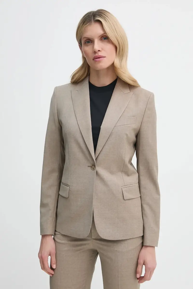 giacca in lana colore beige 29107