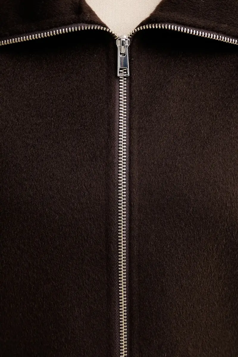 giacca in lana colore marrone 28783 miniatura 5