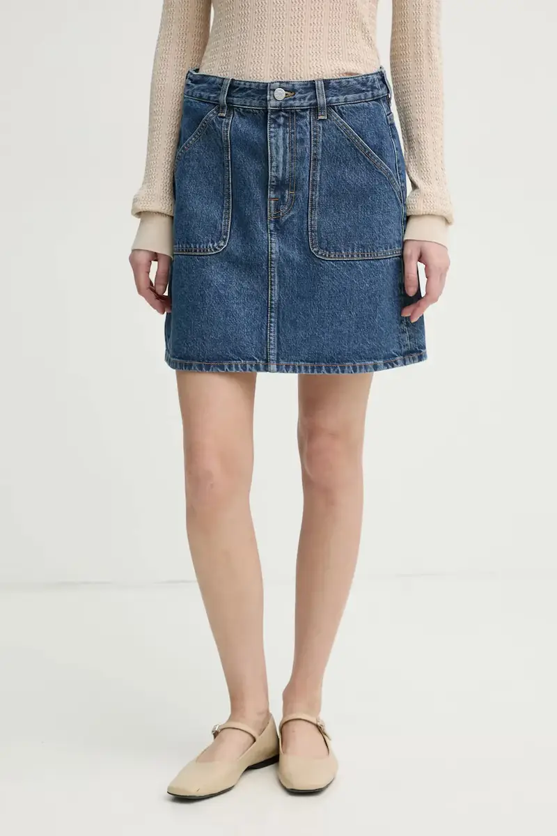 gonna di jeans colore blu 31375