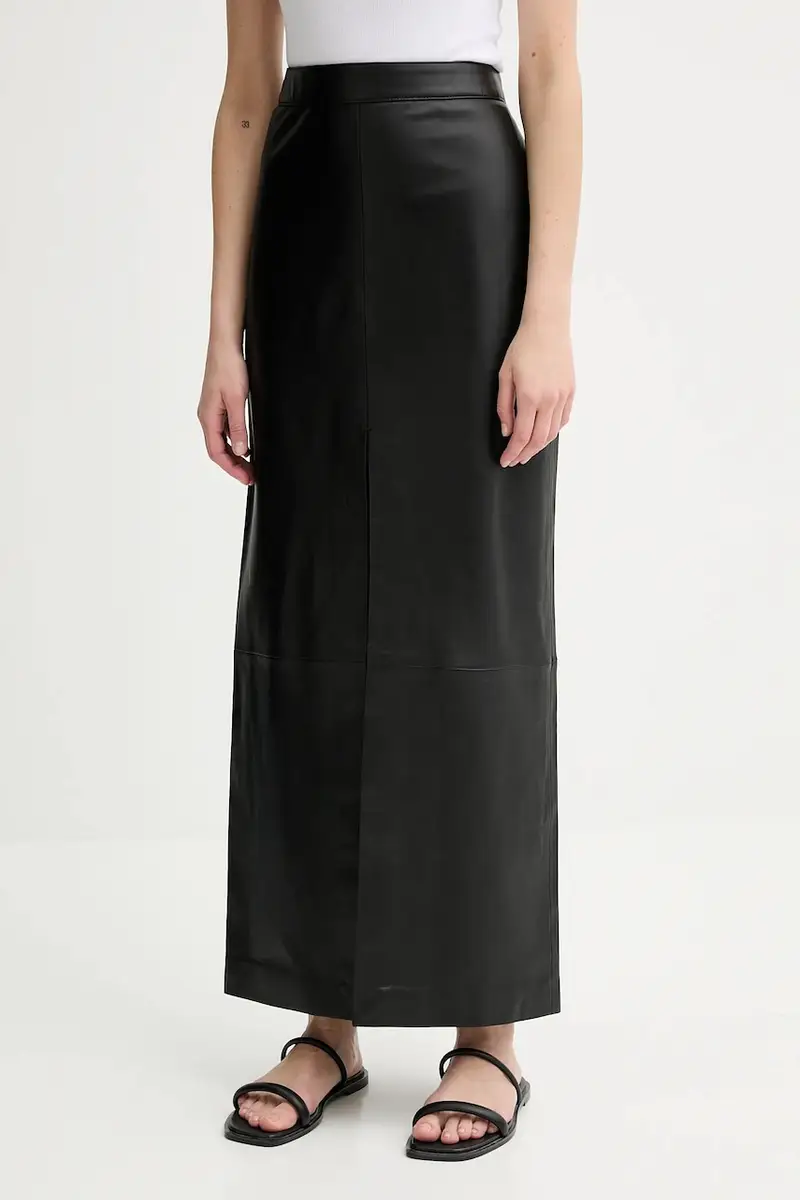 gonna in pelle colore nero 31409.FK