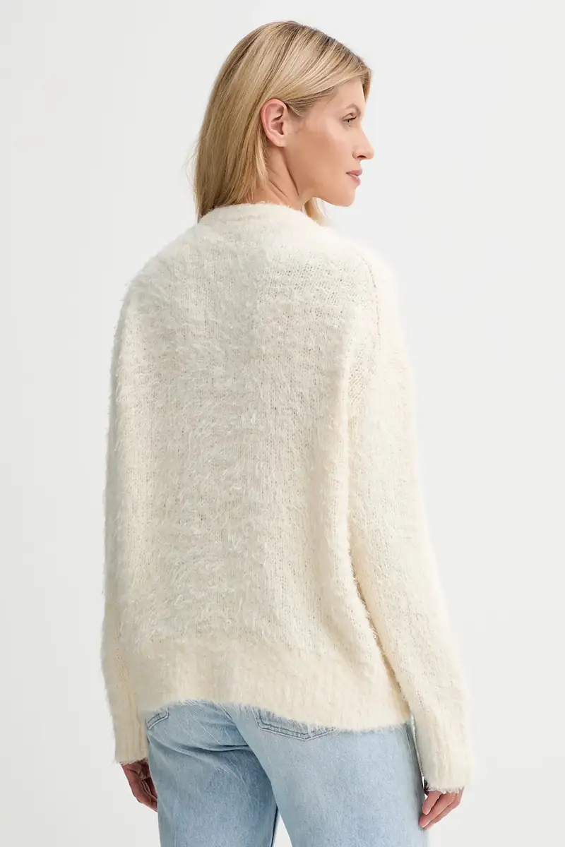 maglione di seta donna colore beige 31857 miniatura 3